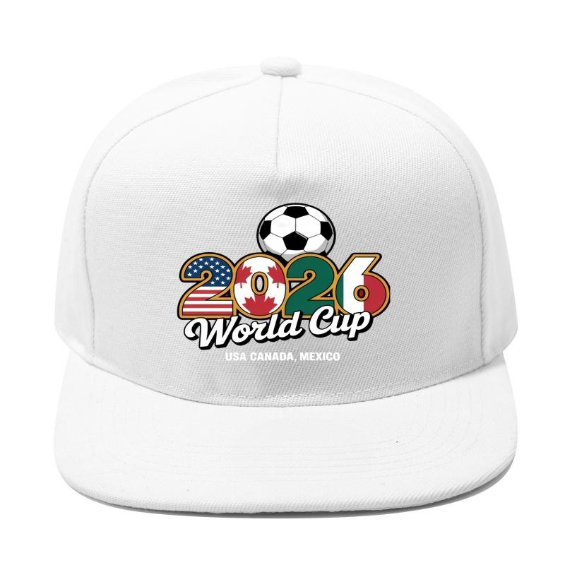 2026 US-Canada-Mexico World Cup Hip-Hop Hat Outdoor Sunshade Breathable