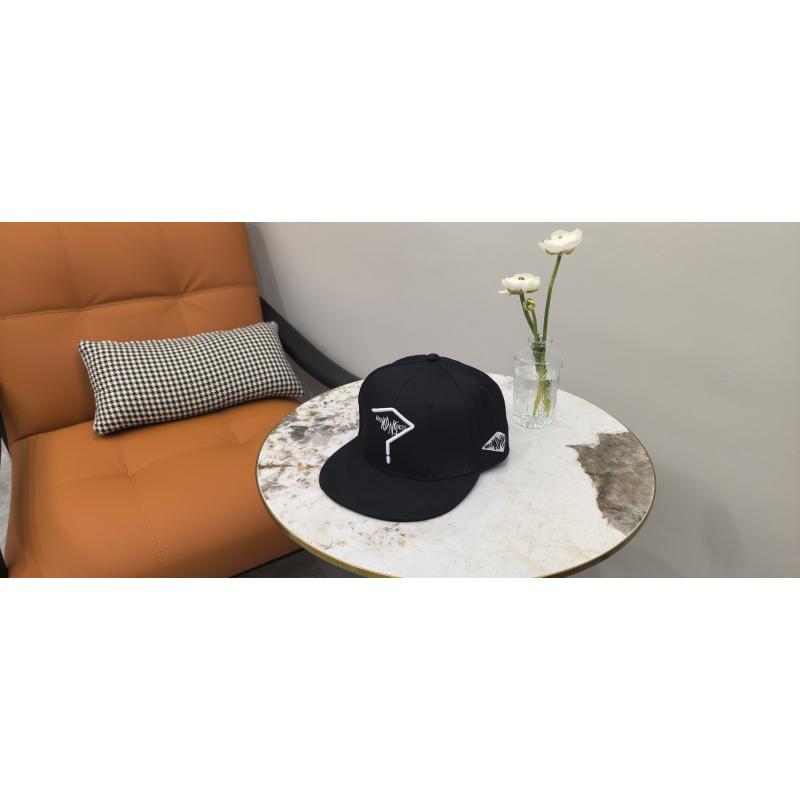 Hip-hop hat, street fashion item, flat-brim cap, baseball cap--question mark style