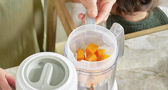 Grownsy 1-Step Baby Food Maker – BPA-Free Blender with Large Bowl, Steam Basket, Auto Cooking, Grinding, Sterilizing & Auto Pause for Homemade Healthy Baby Food