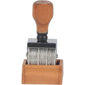DIY Date ,Roller Date Stamper Self Inking Day Month Year,Library  Egg  Time  Scrapbooking  for Scrapbooking Wooden (for 2026-2037 Year or 2025-2036)