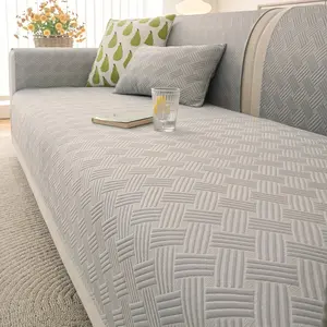 Fiber sofa cushion, cool bean bag chair cover, breathable, available in multiple colors, machine washable, cat-scratch resistant, pet-friendly, modern minimalist sofa cover. Suitable for bedroom, living room, office decoration, fits 2/3/4-seater sofas