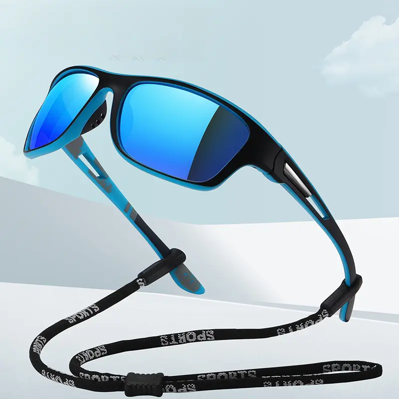 Cycling Sunglasses for Men Outdoor Sports Polarized Glasses Fashionable Windproof Sunglasses