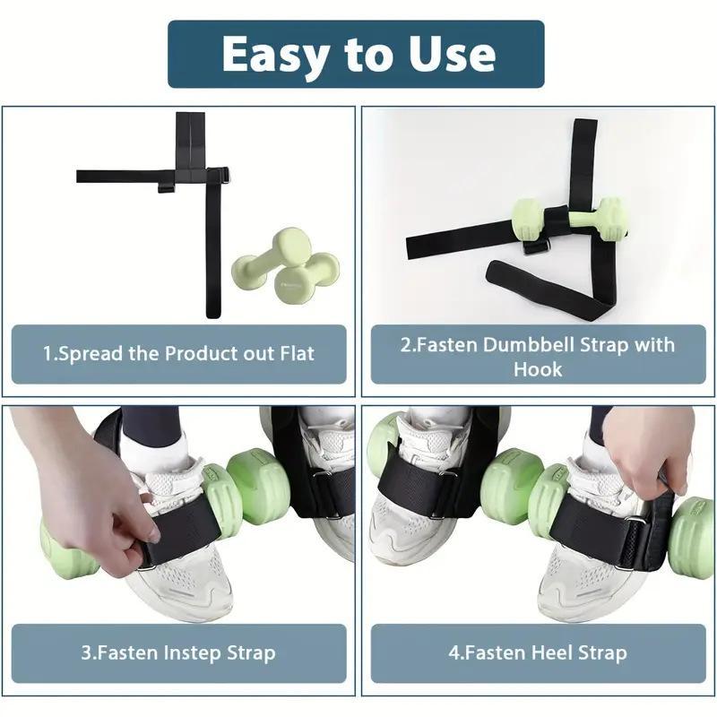 Adjustable Ankle Weight Dumbbell, 1 Count Ankle Weights for Women & Men, Adjustable Weights Dumbbells, Home Leg Exercise Equipment, Fitness Equipment for Home Gym