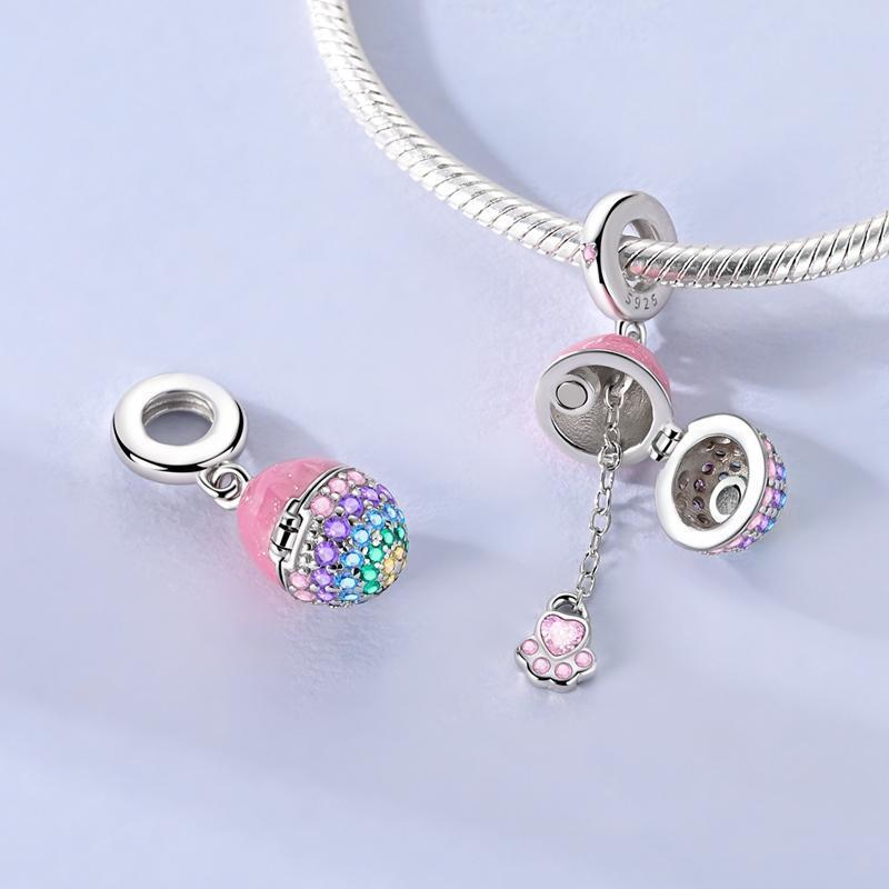 Pink series Charms Plata De Ley 925 Original Heart Pet Cat Dog Bow Handbag luggage Charm Beads Fits Bracelet DIY Jewelry Making Pink series Charms Plata De Ley 925 Original Heart Pet Cat Dog Bow Handbag luggage Charm Beads Fits Bracelet DIY Jewelry Making