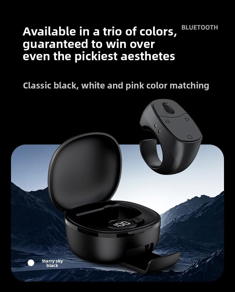 Stand Roller Ring Phone Controller Page Turner Video Remote Photo Lazy Remote Control Bluetooth Control