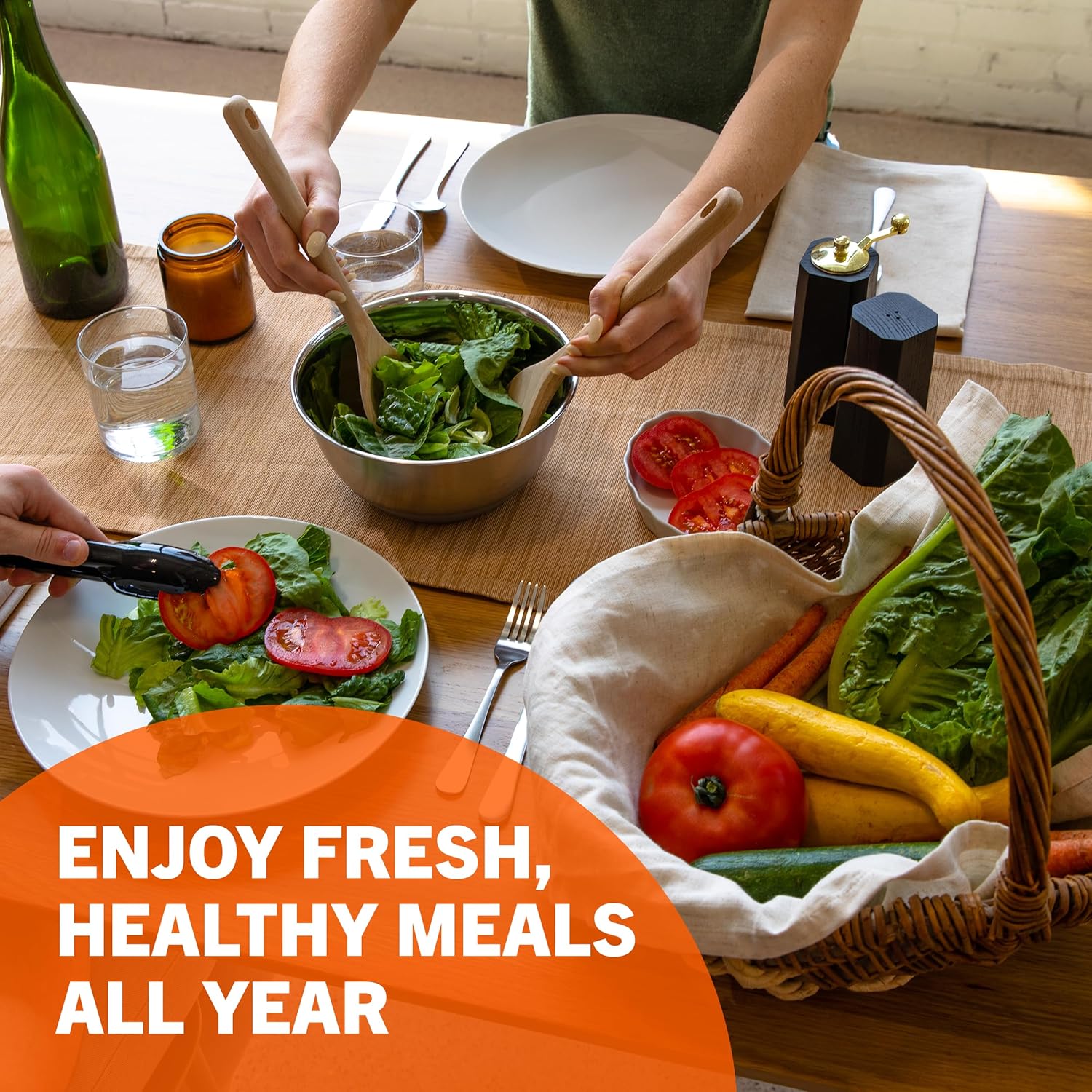 Gardeners Basics Vegetable Seed Vault Kit - 35 Variety Pack for Home Growing & Planting Survival Seeds Heirloom Non-GMO Mix Great Gardening Gift-BY