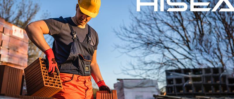 HISEA Men's Denim Bib Overall, Mens Relaxed Fit Overall Midweight Workwear with Adjustable Straps and Convenient Tool Pockets