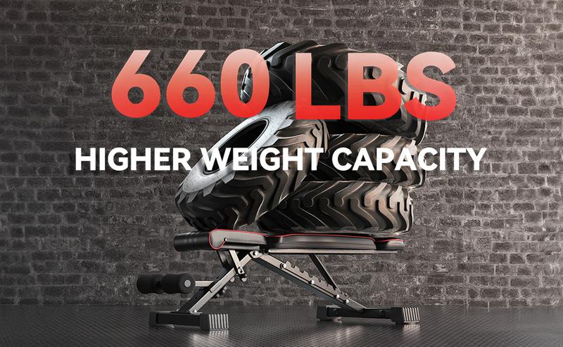 Multi-Function 6 in 1 Weight Bench Set - Leg Press, Preacher Curl Rack, Adjustable Workout Bench & Squat Rack for Full Body Exercise, Fitness Strength Training for Home Gym