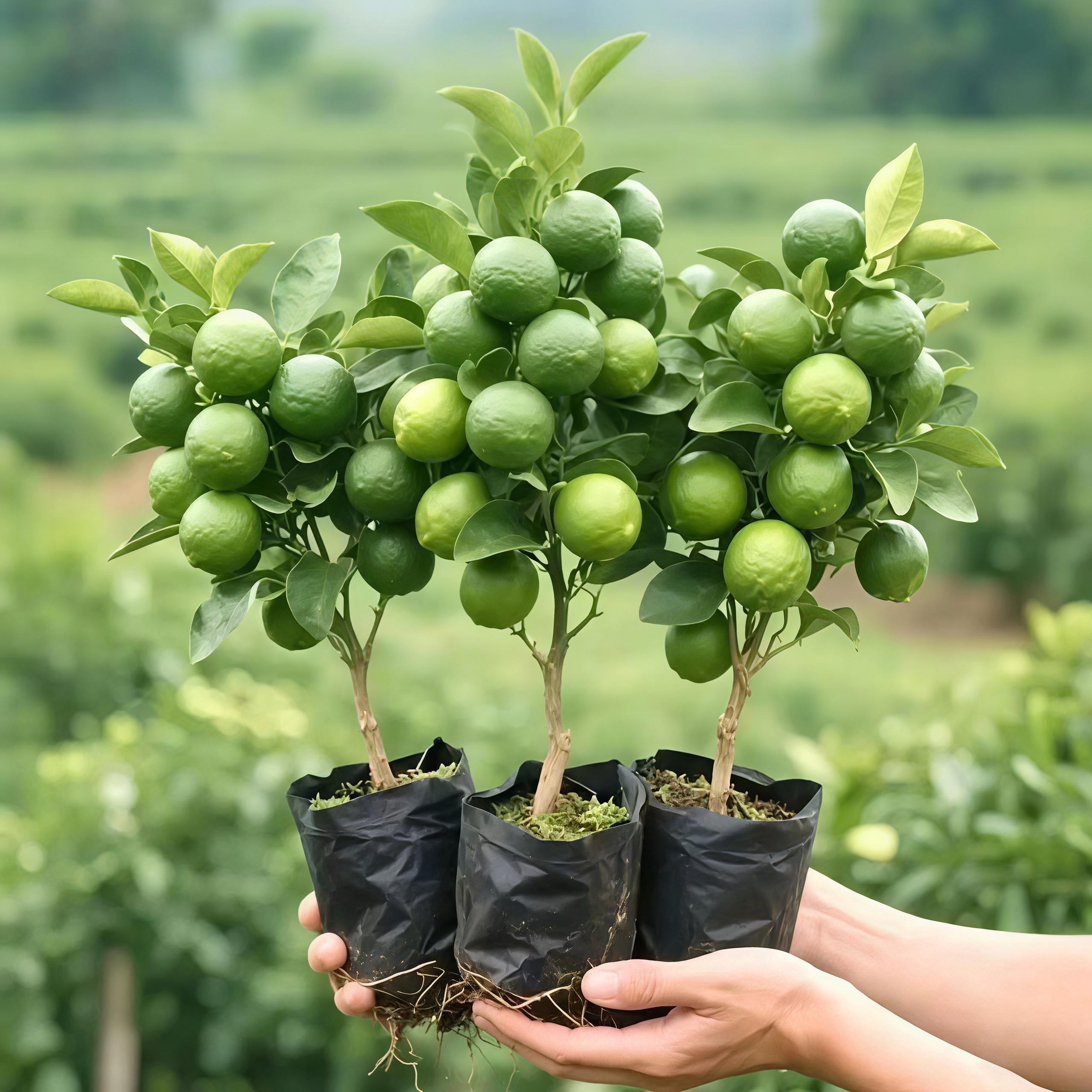 Key Lime Tree Live Plant, Vibrant Green Fruit – Garden & Container Friendly, Pruned for Safe Shipping, Beginner-Friendly Dwarf Citrus, Freshly Dug Hardy