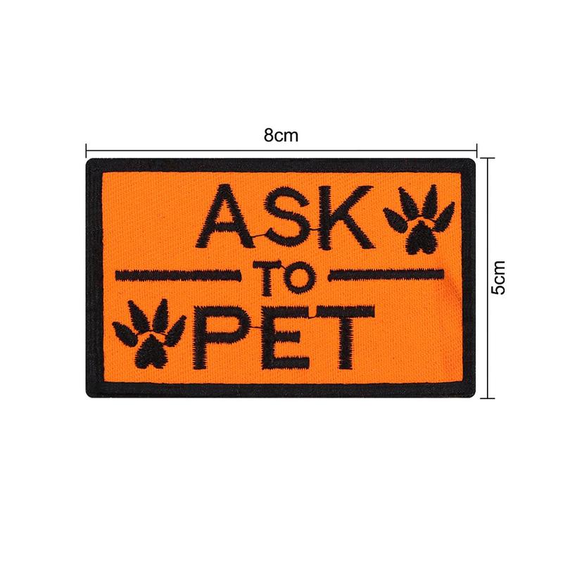 12 Pieces Tactical Patch Bundle For Dog Vest Harness Collar Personalized Patches Tags Sticker Label Custom Name ID Sticker