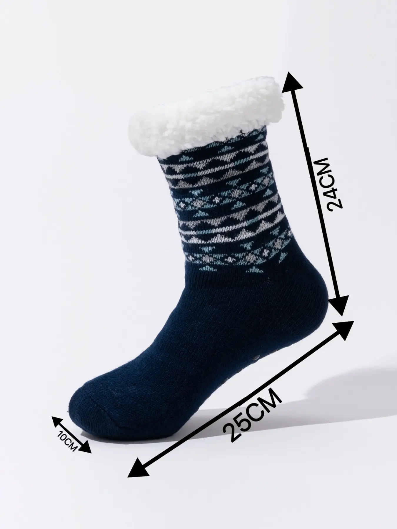 Comfortable Warm Indoor Socks, Dual Layer Floor Socks for Home Use, Cozy Casual Footwear, Perfect for Relaxing at Home