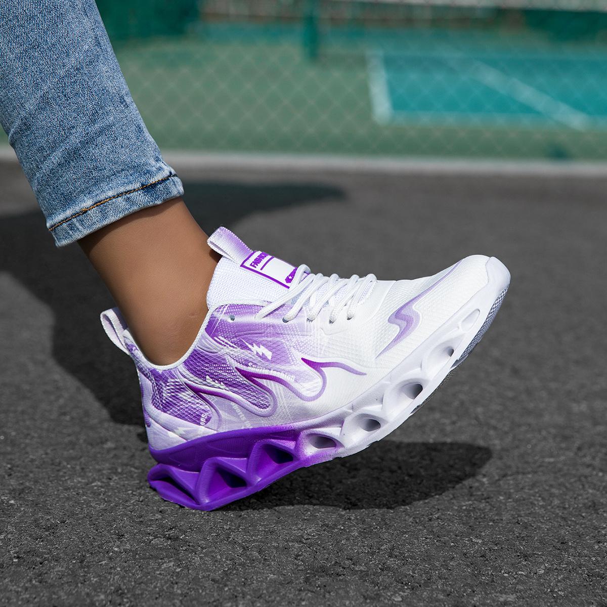 2026 New Glossy Plus Size Casual Sneakers Women's Thick Sole Platform Rocker Shoes Fashion Single Shoes 1212