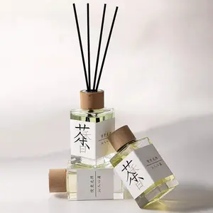 Fire-Free Tea Fragrance Aromatherapy Ornaments with Long-Burning Scented Oils - Home Freshener for Indoor Room, Wardrobe Use