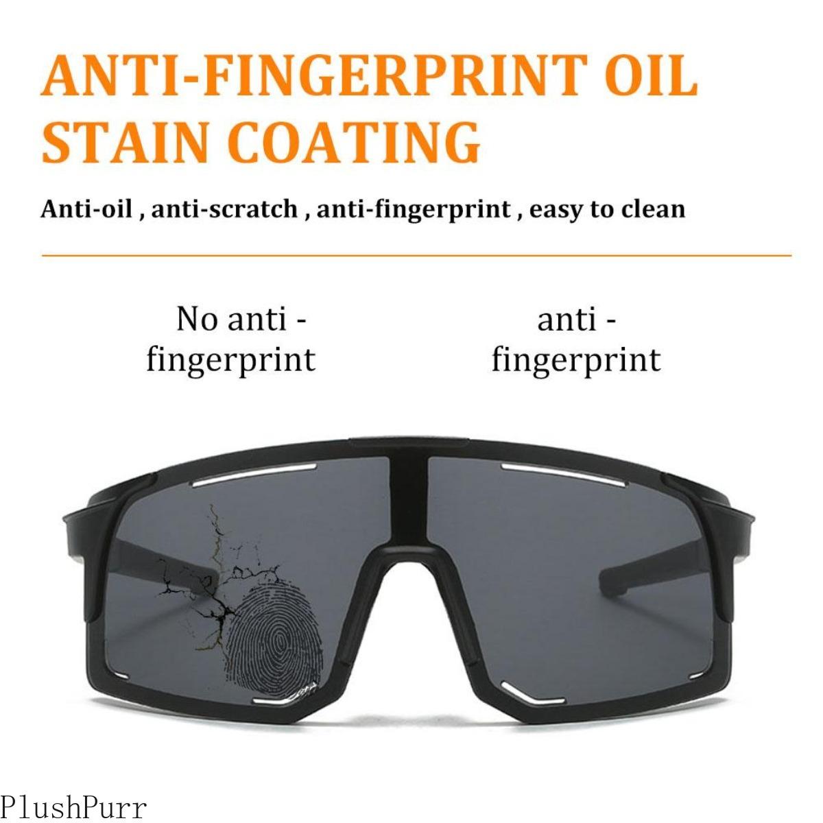 3-Pack Polarized Cycling Sunglasses - UV Protection Windproof Glasses for Men & Women, Road Riding Bike Sport Eyewear with Polarized Lens