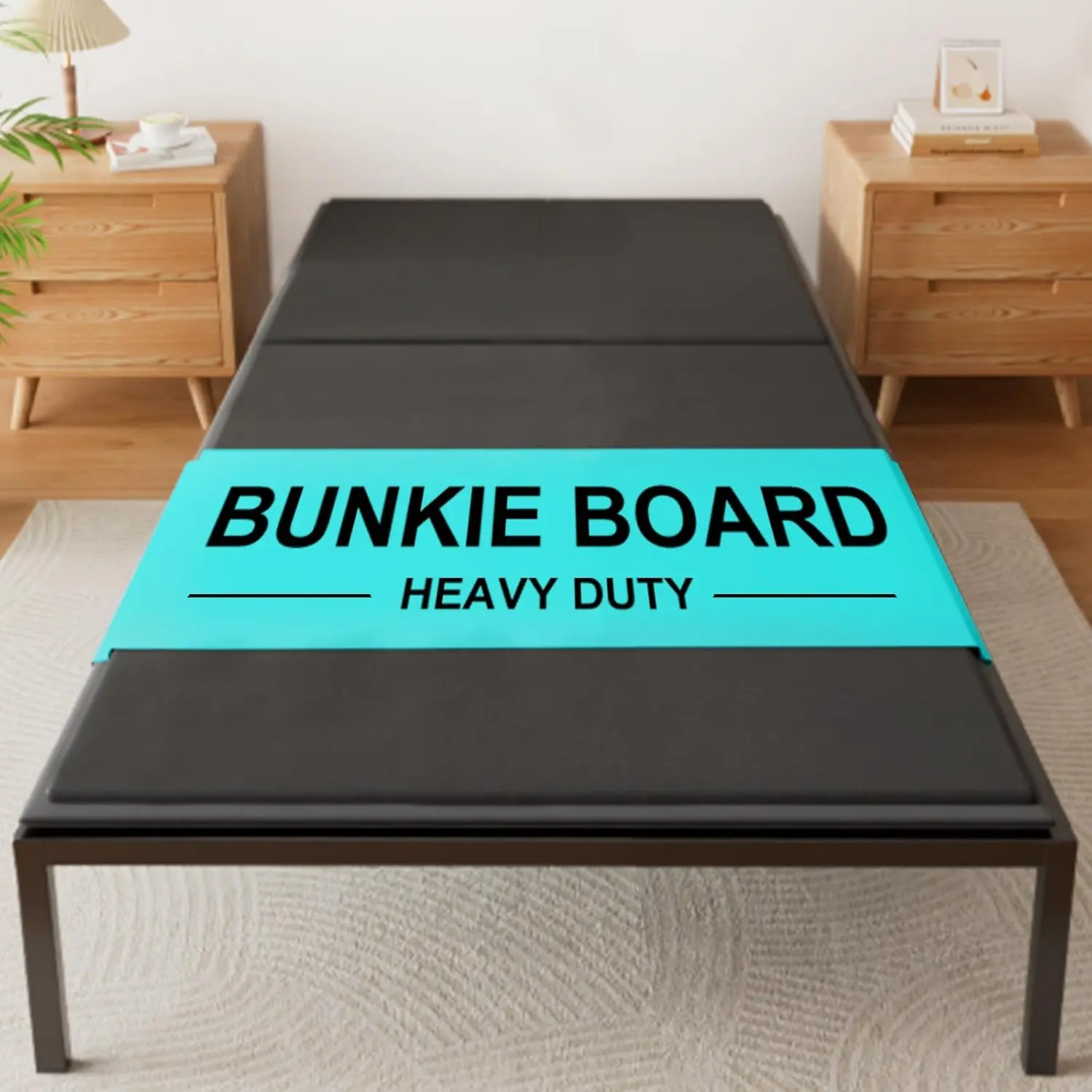 Bunkie Board 10mm (38x75 inches) - Anti-Sag Mattress Support Board, Noise-Minimizing, Breathable &  Resistant -  Fit for Metal Bed Frame,Platform Beds & Pull-Out Sleeper Sofa
