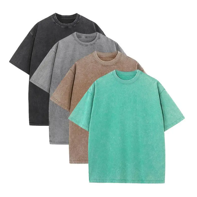 1 Pack Oversized Tshirts, Unisex Gym Vintage Heavyweight Cottonn T Shirts, Workingout Acld Wakesh Bggy Teens Retro Need Cigarette A Mii
