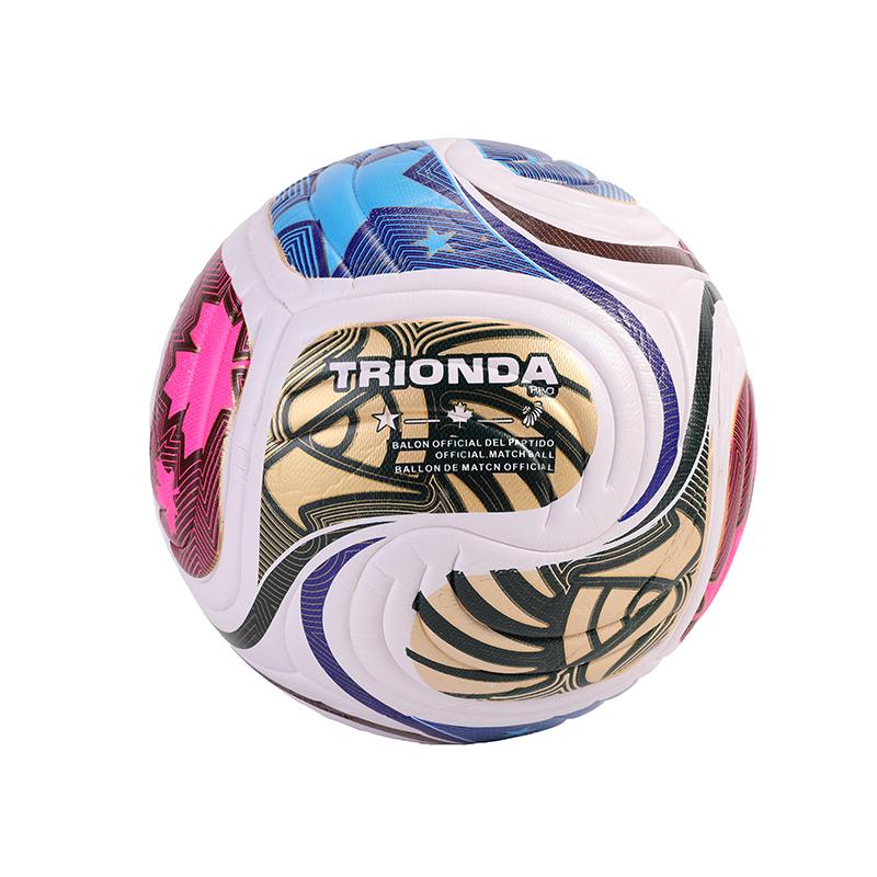 2026 High Quality Soccer Ball Official Size 5 PU Material Seamless Wear Resistant Match Training Football Futbol