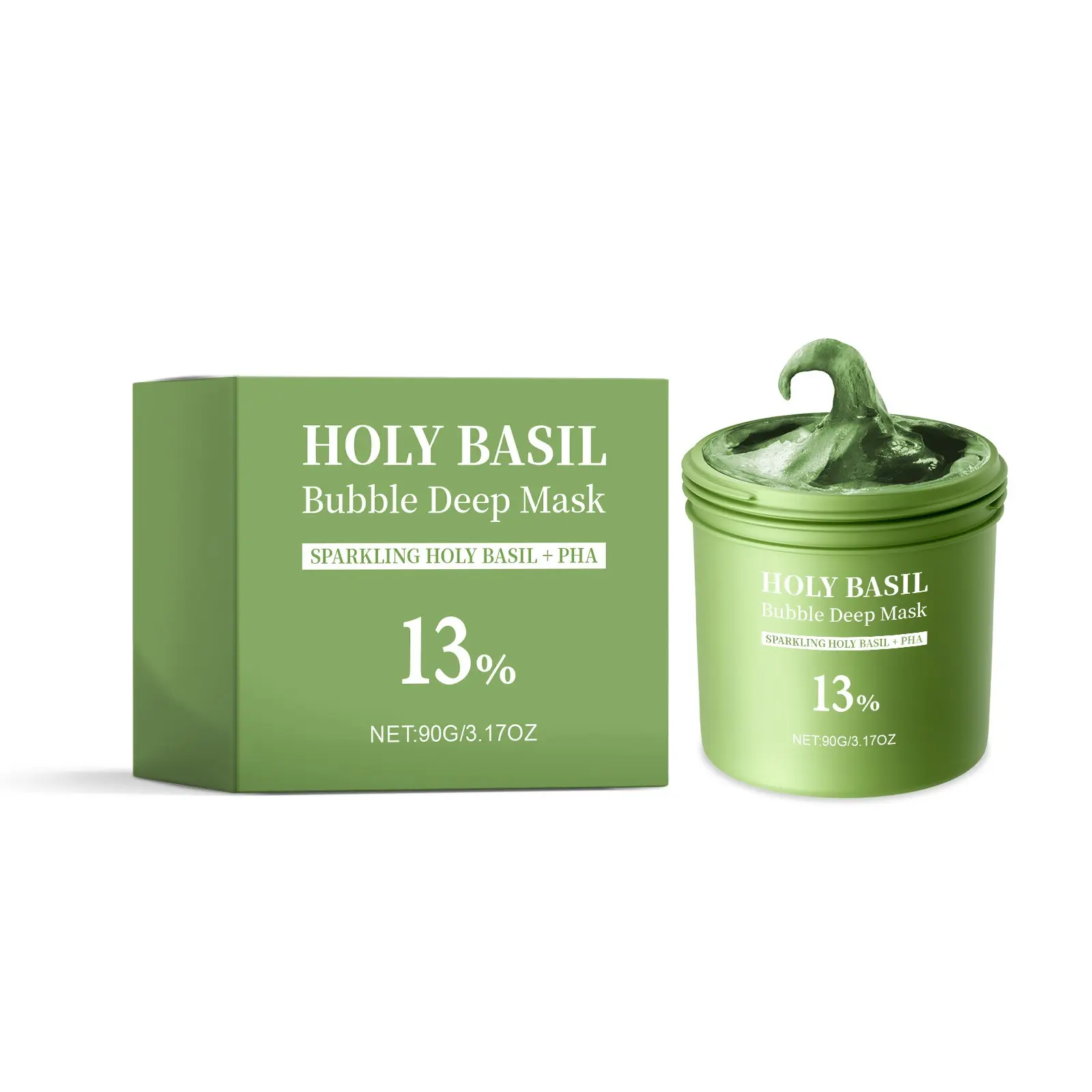 Amz Facial Cleansing Bubble Mask, Gentle Oil Control, Blackhead Removal, Hydrating Moisturizing, Smooth Soft Refreshing, Brightening