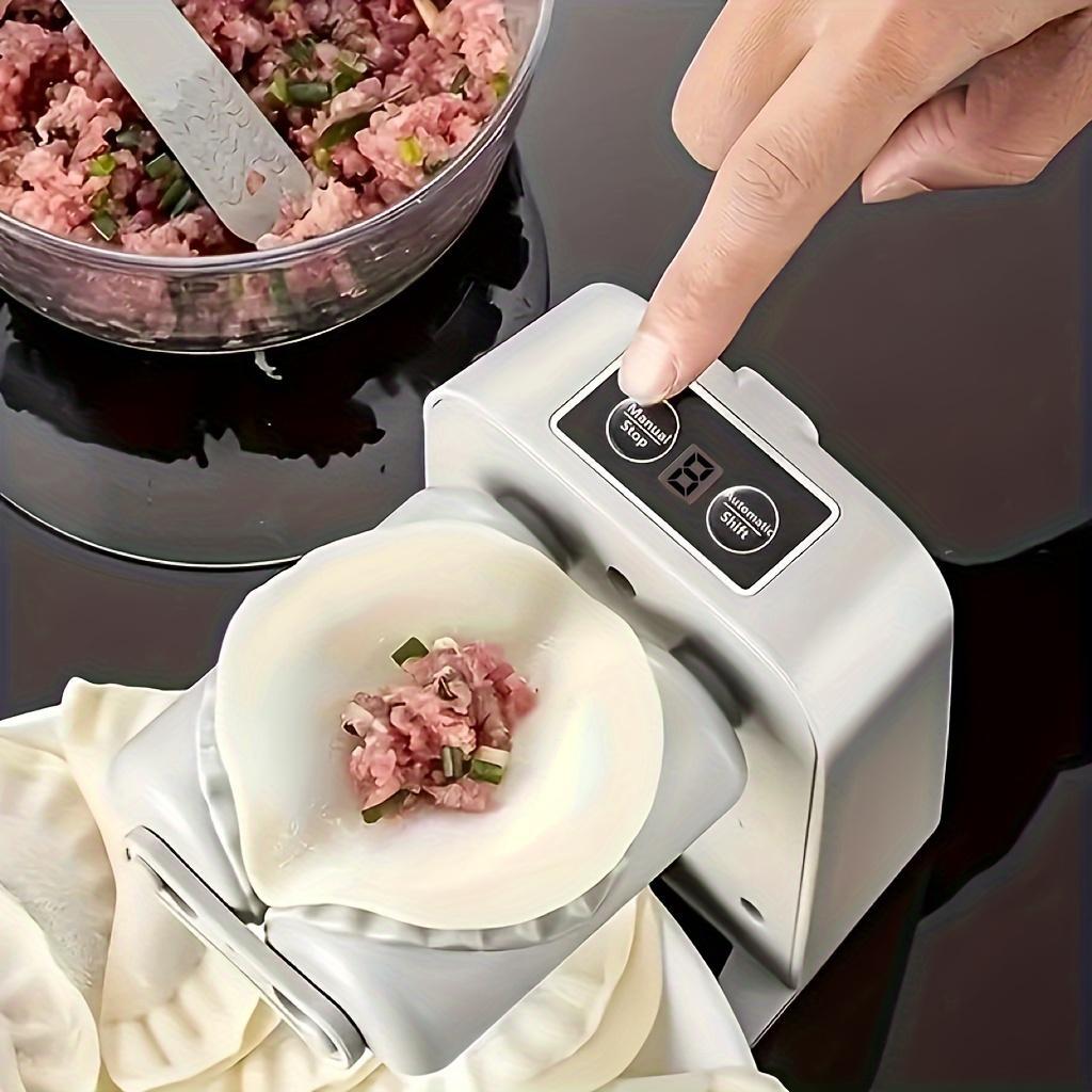 1 Unit, Electric Dumpling Maker, 2023 Latest Rechargeable Automatic Dumpling Machine, Home Electric Dumpling Mold, Capable of Producing 1500 Dumplings on a Full Charge, Compact Appliances, Kitchen Tools