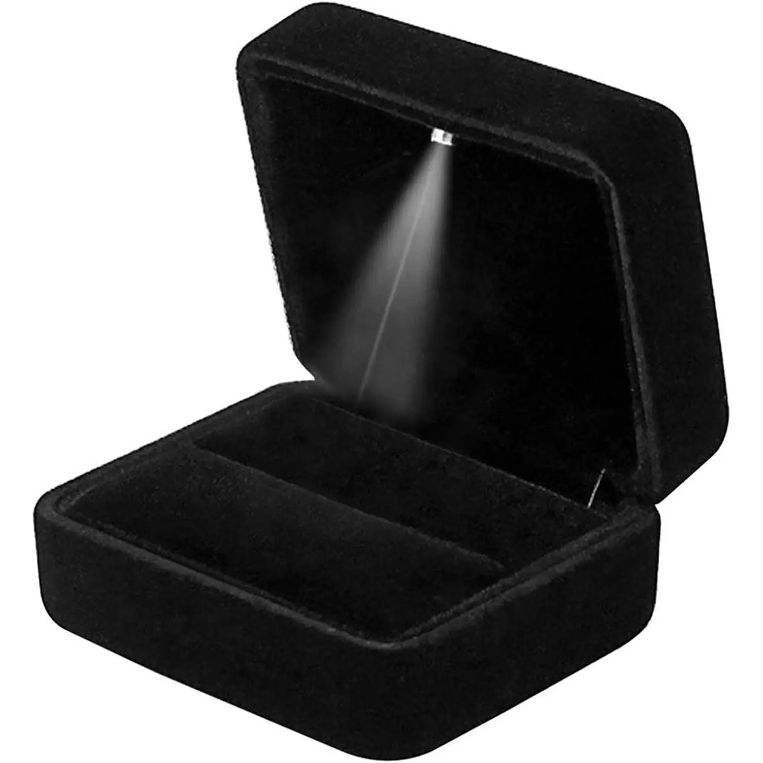 Ring Box with LED Light  Display  Box for Proposal,Engagement, Wedding |  Display  Box