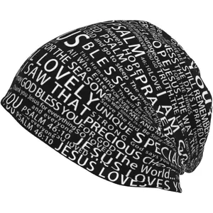 Chemo Hat Cancer Headwear Knitted Hats Jesus Beanies  Men Women