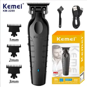 Kome Men's Cordless Hair Clipper USB Rechargeable Electric Trimmer Zero Gap Km-2299, Portable Grooming Tool for Precision Cutting, Cordless Clippers, USB Fade Clipper
