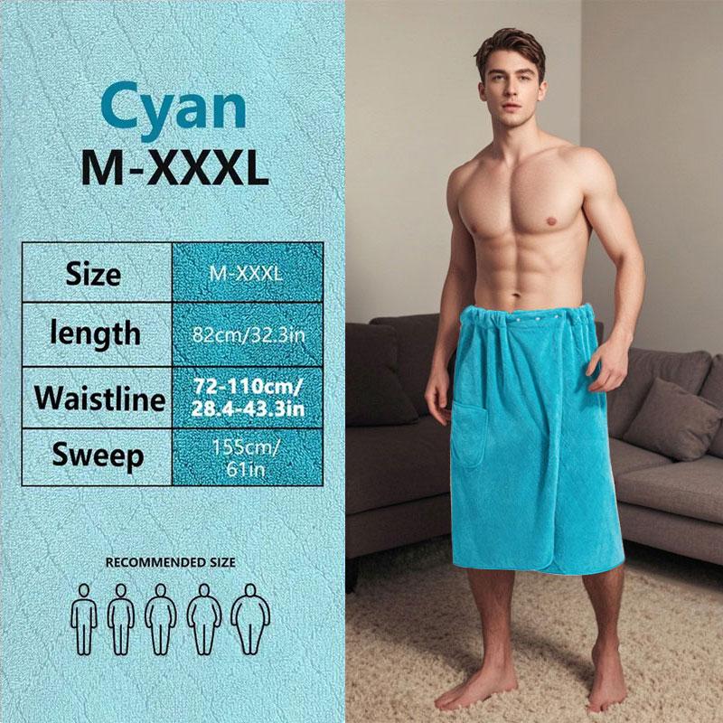 Men'S Large Size Blue Bath Towel - Absorbent Beach & Hotel Towel, 75cm x 150cm, Contemporary Striped Design, Perfect for Swimming & Relaxation, Swimming Accessory | Striped Bath Towel | Absorbent Fabric, Wash Cloths, Premium Bath Towels