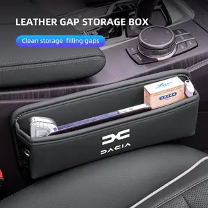 Car Accessories Seat Gap Organizer Box Leak-proof Storage For Dacia Logan Sandero Jogger Spring Bigster Duster Lodgy Dokker