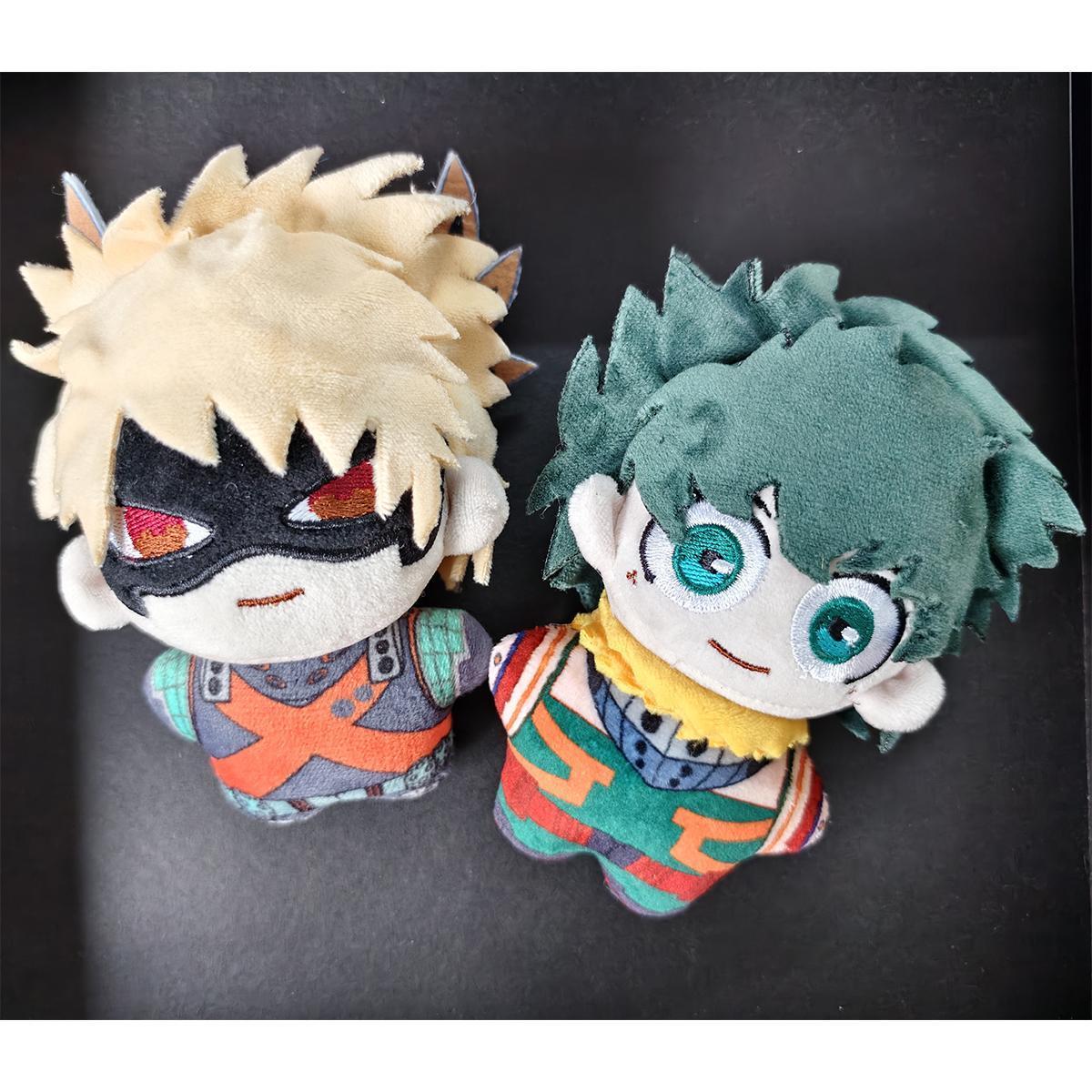 MHA Anime Toys Midoriya Izuku Bakugou Katsuki Plush Keychain Himiko Toga Figure Cosplay dolls Cartoon Himiko Toga Plushies Gift