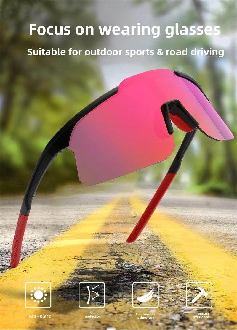 Mountaineering goggles, cycling mercury sunglasses, outdoor bicycle windproof large-frame anti-UV sports sunglasses