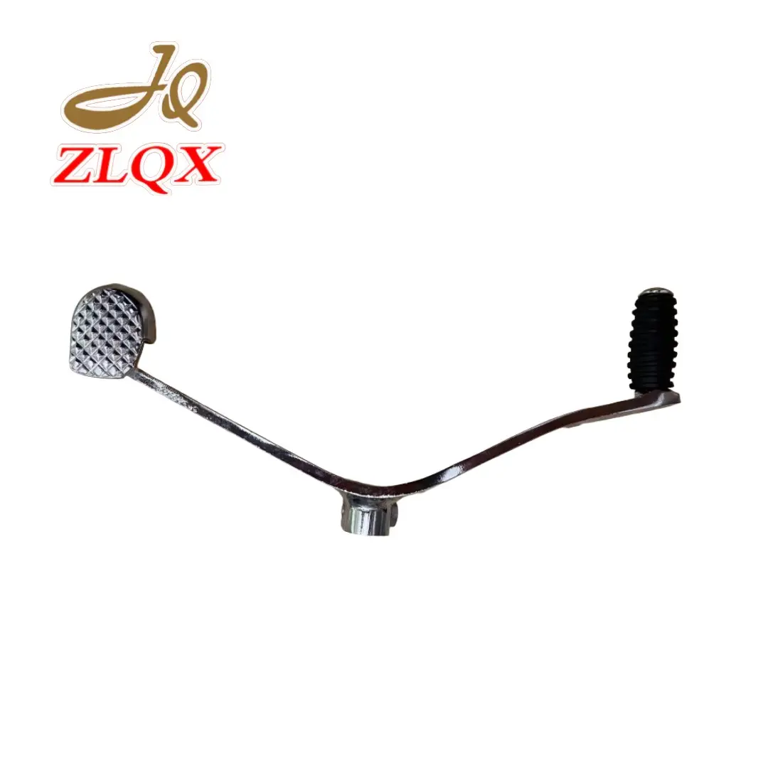 ZLQX® Off-Road Motorcycle Gear Shift Lever, Cg125 Gear Shift Lever, 12mm Hole Diameter, Pure Steel, Durable, Shock-Resistant, Multi-Vehicle Compatible