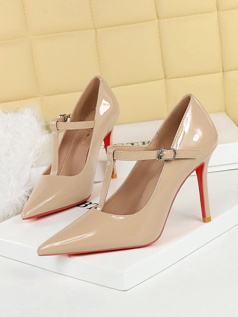 Women's Fashionable Solid Color Stiletto Heels, Elegant Pointed Toe High Heels for Party, Daily Clothing Decor for Women & Girls, Stiletto Heeled Pumps, Walking Shoes