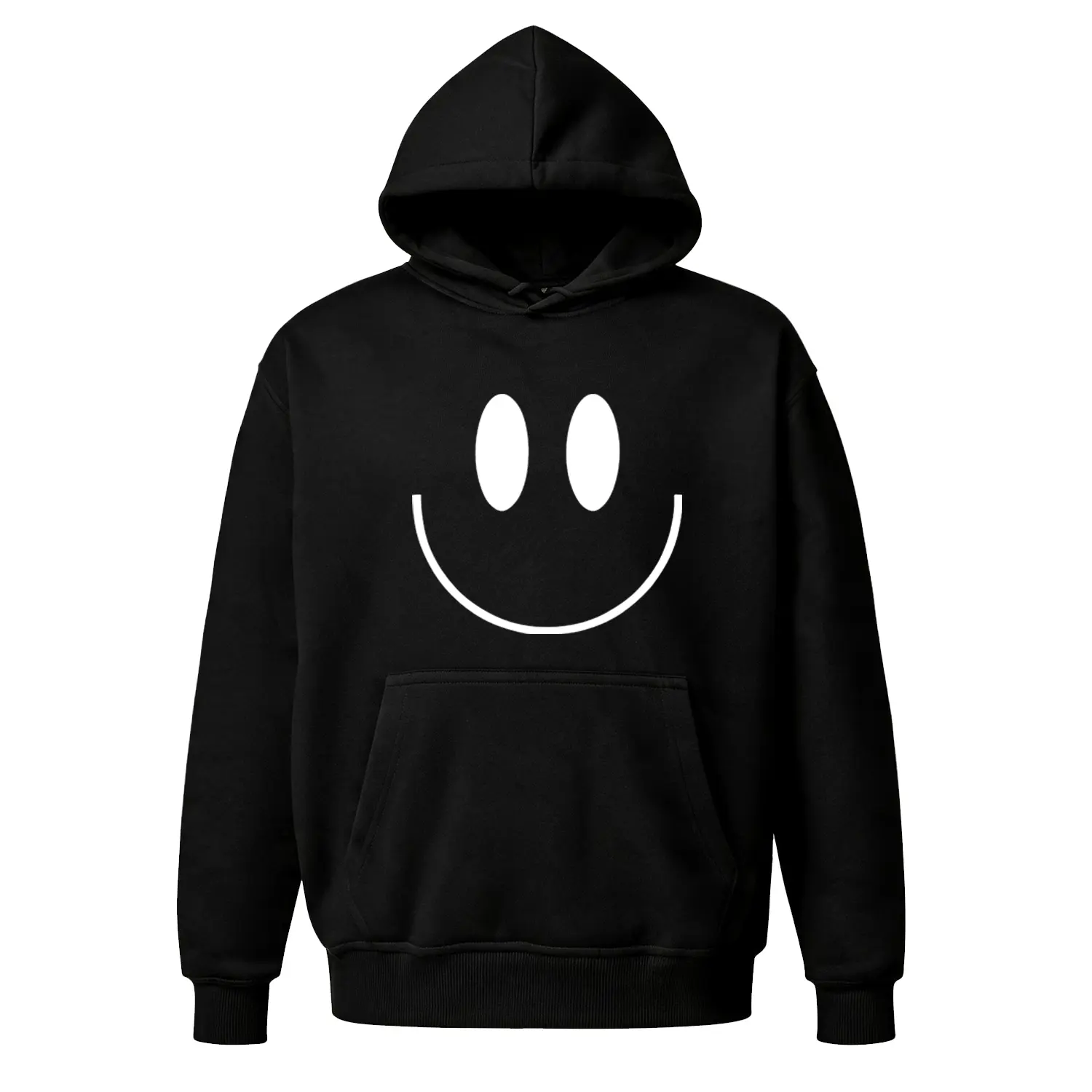 Minimalist Smiley Face Hoodie, Oversized Y2K Graphic Sweatshirt, 90s Retro Streetwear Pullover, Cozy Fleece Unisex Top, Aesthetic Casual Loungewear, Happy Vibe Gift for Her/Him