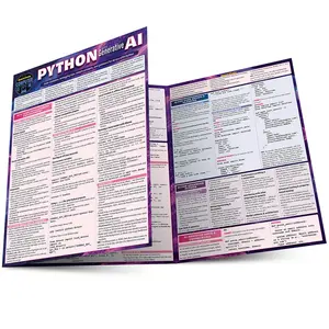 Python with Generative AI: a QuickStudy Laminated Programming Reference Guide - Paperback