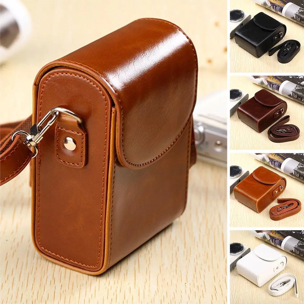 Camera Case With Shoulder Strap For Canon G7X3 G7X2 SX740 SX720 G9X For Sony RX100 HX90 HX50 Anti-fall Camera Protective Bag