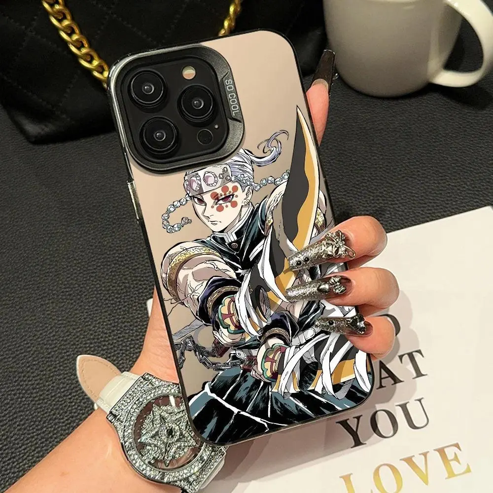 Customized Uzui Tengen IMD Silver Shell Protective Cellphone Casing - Durable Cellphone Shell for Multiple iPhones, Fits iOS Models 17 Pro MAX,16,15,14,13,12,11 Pro MAX,Air - Mobile Phone Accessory