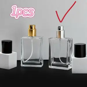 High-Quality Transparent Perfume Spray Bottle, Reusable 30ML Large Capacity, 1pcs/5pcs, Ideal for Refilling Fragrance