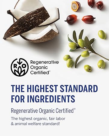 Pure-Castile Liquid Soap- Made with Regenerative Organic Certified Oils- 18-in-1 Uses for Face, Body, Hand, Hair, Laundry & More- Vegan, Non-GMO- Body Wash- Peppermint,32oz Pure-Castile Liquid Soap- Made with Regenerative Organic Certified Oils- 18-in-1 Uses for Face, Body, Hand, Hair, Laundry & More- Vegan, Non-GMO- Body Wash- Peppermint,32oz