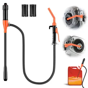Cordless Fuel Transfer Pump Compatible  - Portable Electric Gas Can Pump with 38" Hose for Diesel Gasoline Oil Water, 2.4 GPM Battery