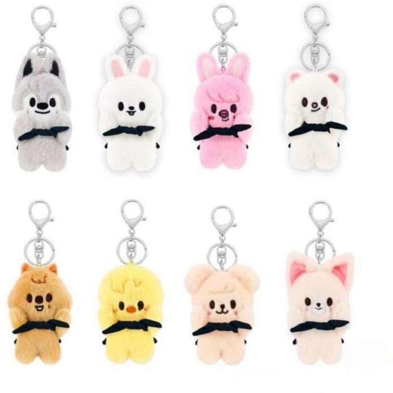 Plush with Aviator's Cape 3.9in SKZ Plush Keychain Soft and Cute Fans.fashionable and trendy gift