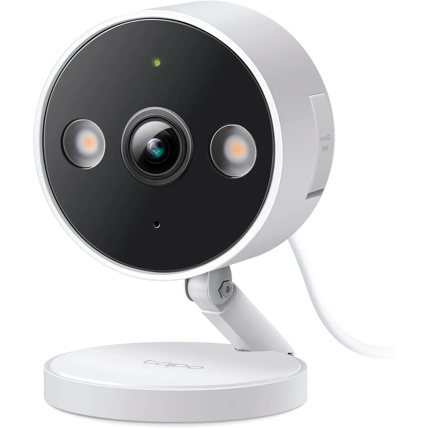 Tapo 2K+ Indoor/Outdoor Wired Security Camera - 2024 PCMag Editors' Choice, Person/Pet/Vehicle Detection, Baby Monitoring, Color Night Vision, Subscription-Free Local Storage or Optional Cloud, C120