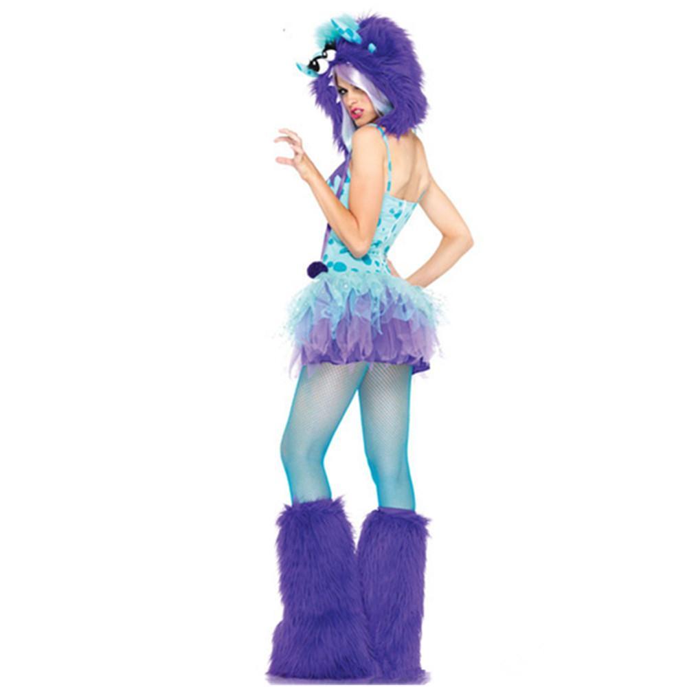 Adult Fluffy Plush Clothing Animal Costume Deluxe Monster Teddy Bear Fox Penguin Cosplay Costumes Women Masquerade Fancy Outfits