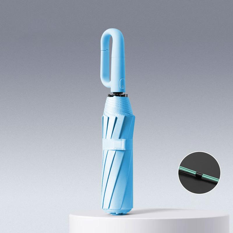 Automatic Umbrella, 1 Count Portable Foldable Umbrella, Windproof Umbrella for Men & Women, Umbrella for Outdoor Activities, Wind Resistant Umbrella, Home Supplies