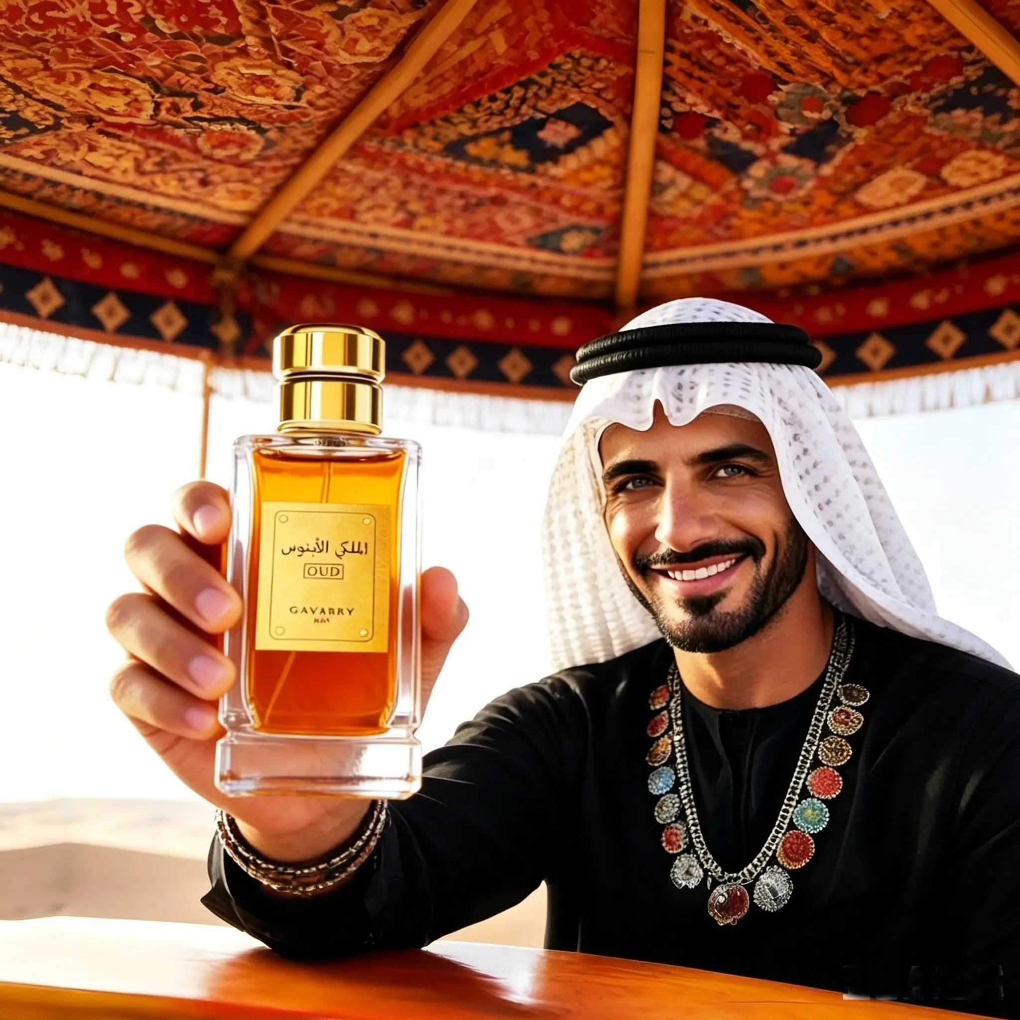 Middle Eastern Royal Sandalwood Perfume, Arabian Fragrance, Long-Lasting Woody Scent, Ideal for Parties, Business, Fitness, Dates, Dinner, Men's Exclusive Fragrance