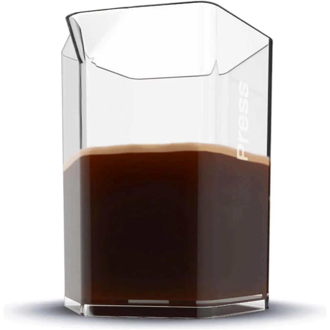 Shatterproof Pour Over Coffee Maker Carafe, 20 oz (600 ml) Compact Travel-Friendly Coffee Pot for XL Presses