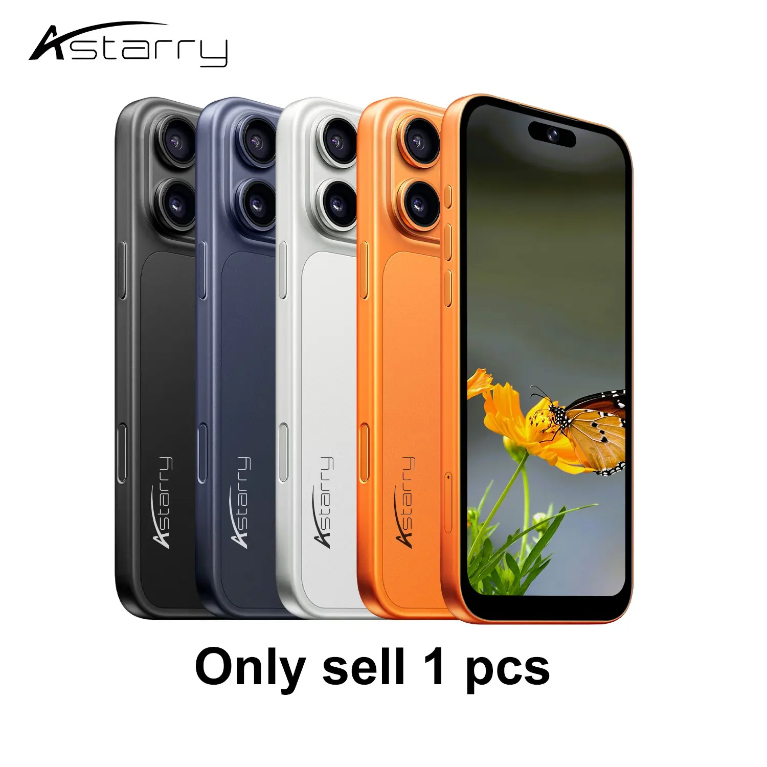 Astarry 17 Pro Max 4G Large Screen Smartphone, Android Mobile Smartphone, 6.75" HD Screen, 3GB RAM + 32GB ROM, 5MP + 13MP Camera, Dual Sim Smartphones, Dual SIM Standby, 4100mAh Battery, Metal Integrated Frame, Android 12 System, Backup Phone