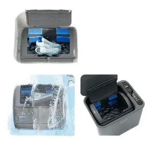 Semi-automatic shoe washing machine - household shoe brusher