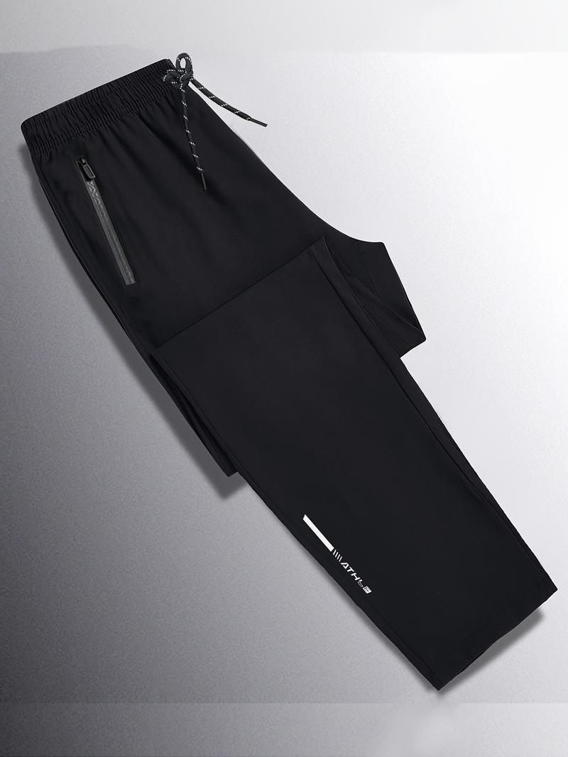 Loose new style sports sweatpants, casual men's pants, spring trendy black sports pants for men, buy one get two free