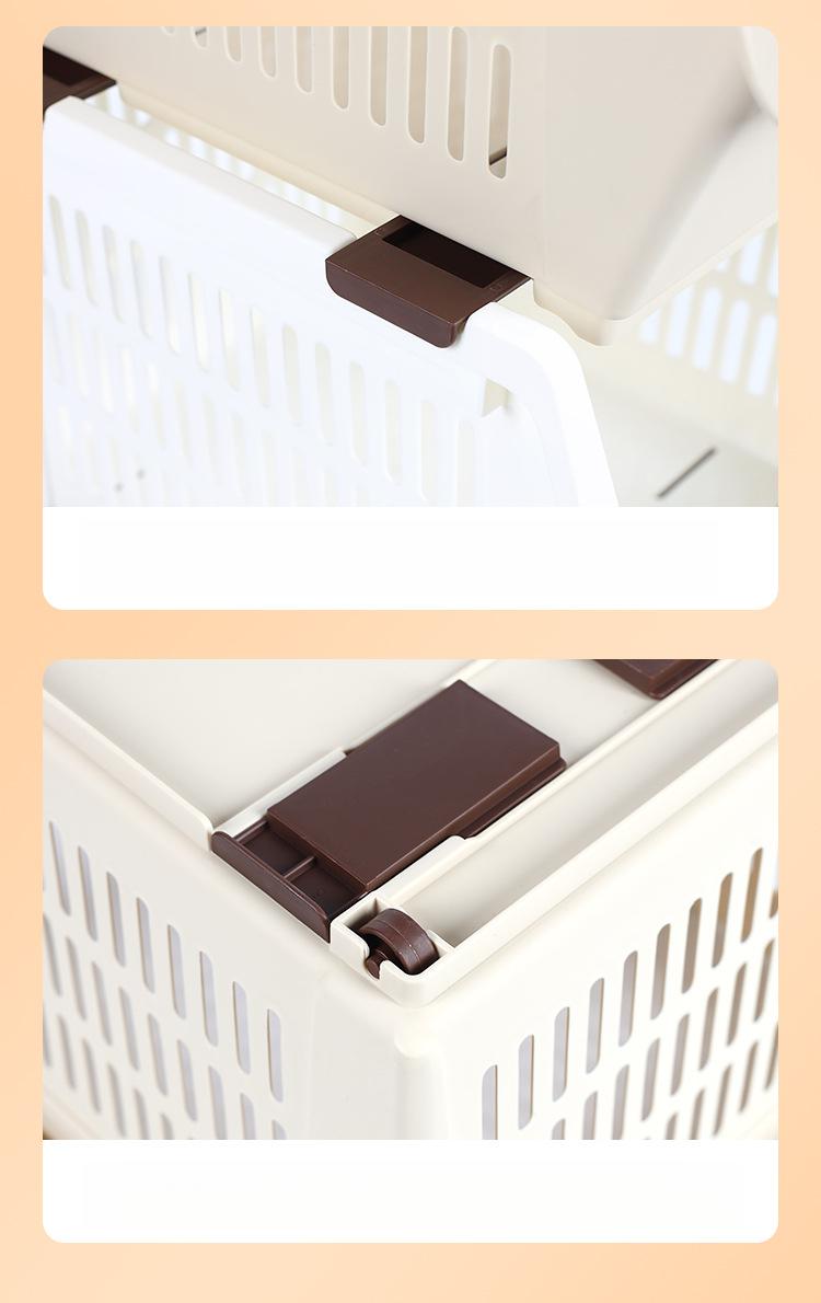 Multi-layer Vegetable and Fruit Storage Basket Kitchen Rack Household Miscellaneous Storage Organizer Multi-functional Vegetable Basket Rack