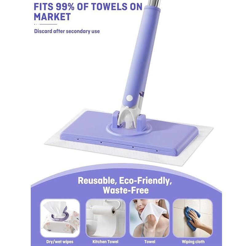 Mopping and Sweeping Kit, Multi-Surface Kit for Floor, Cleaning Supply crevice brush